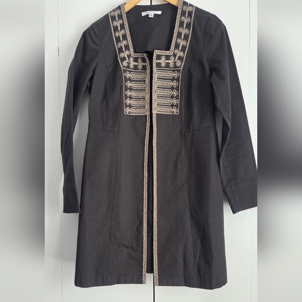 CAbi Brown Turkish Delight  Military Jacket 4